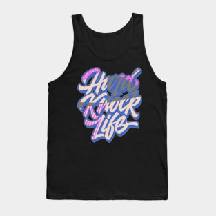 Hard Knock Saphire Tank Top